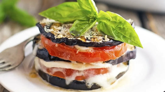 Eggplant Parmesan Stacks Recipe