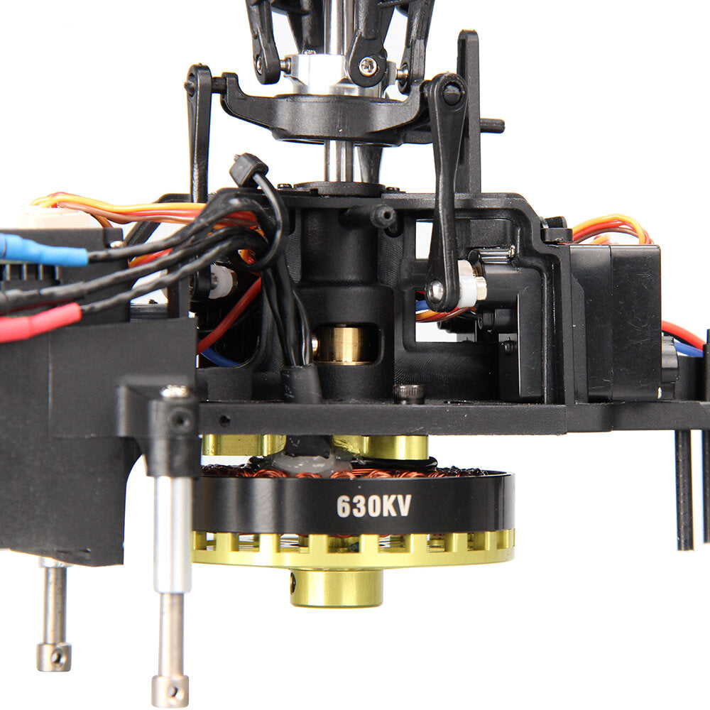 Eachine E200 2.4G 6CH 3D6G System Dual Brushless Direct Drive Motor 1:47 Scale Flybarless RC Helicopter