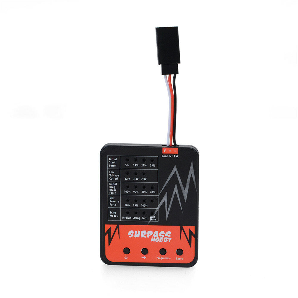 Surpass Hobby LED Program Card For 1/10 Crawler Brushed ESC With BEC 6V/2A