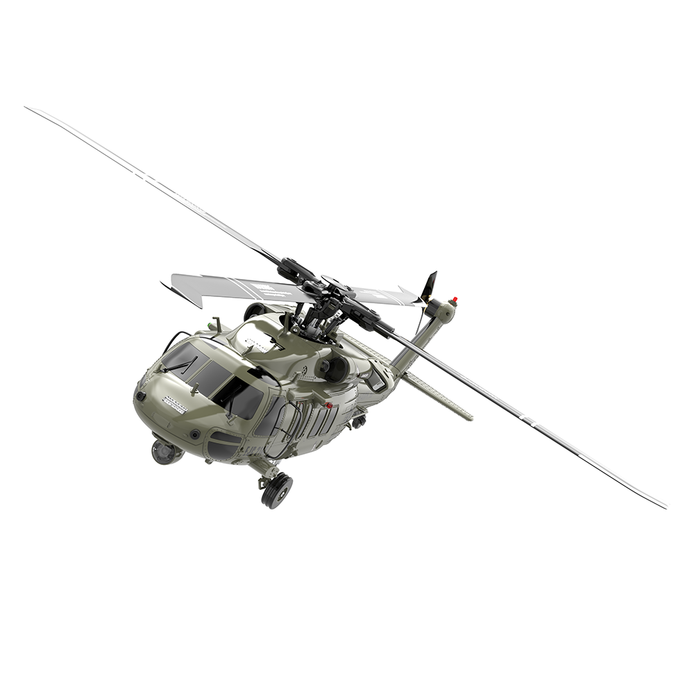 Eachine E200 2.4G 6CH 3D6G System Dual Brushless Direct Drive Motor 1:47 Scale Flybarless RC Helicopter