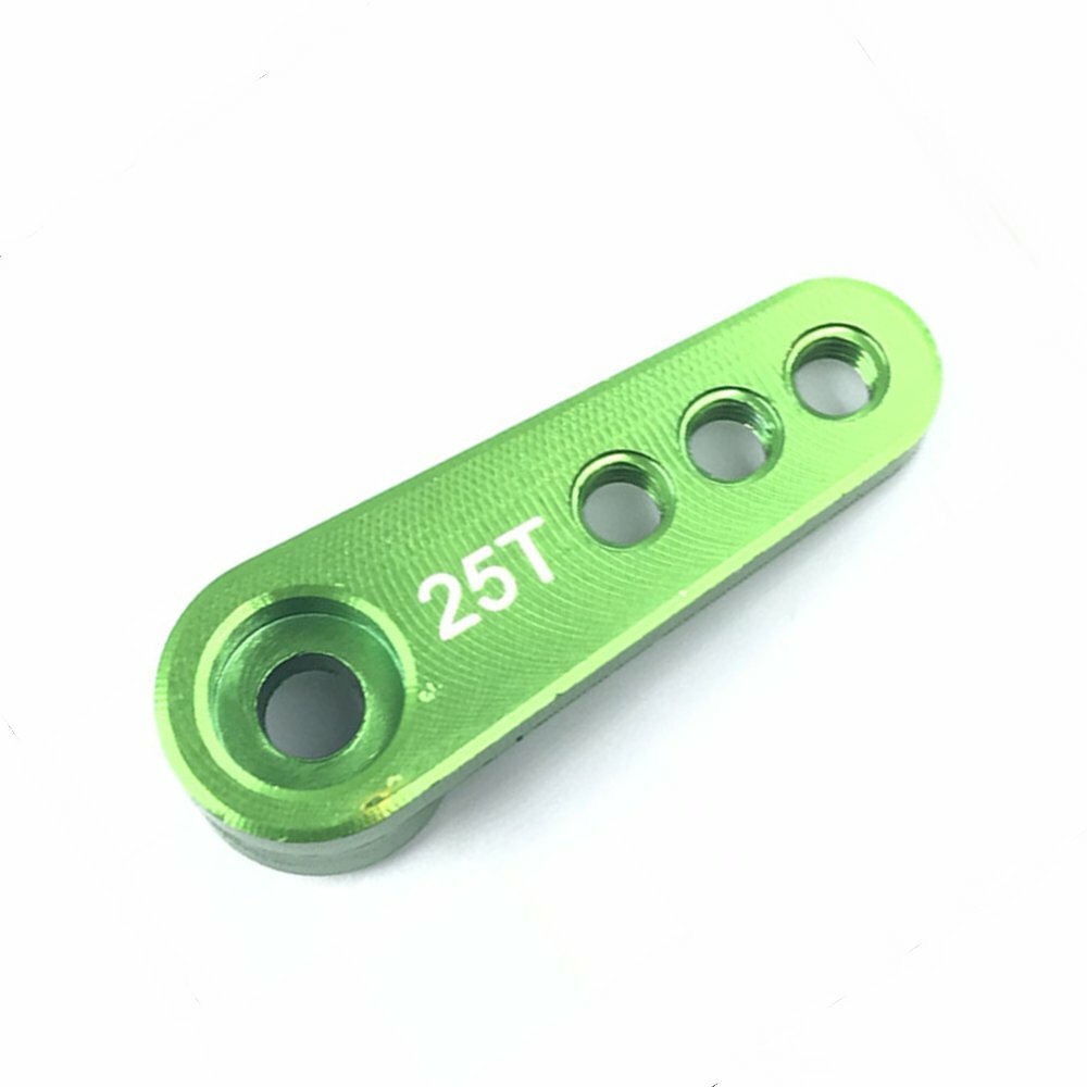 1PC Aluminum 28.3mm 25T Teeth Tooth Steering Half Servo Arm Horn for 1/10 Rc Car HSP Wltoys