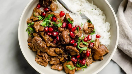 Savory Pomegranate Glazed Chicken Recipe
