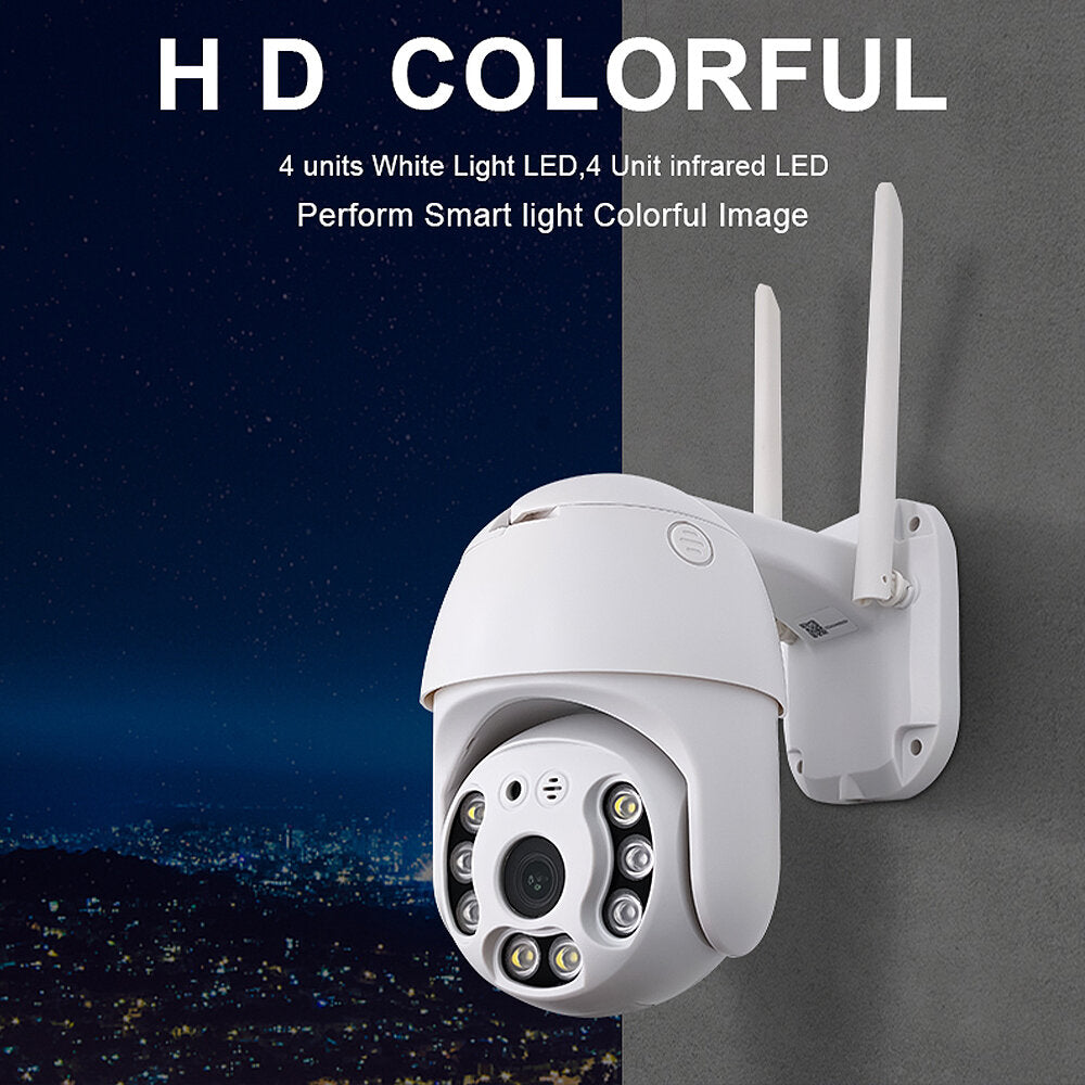 1080p Hd 3mp Ptz Security Camera Two-way Talk Mobile