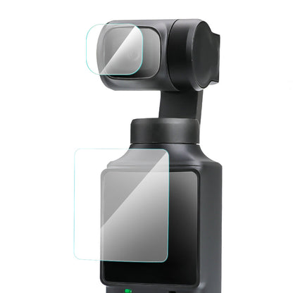 For FIMI PALM Pocket Tempered Glass Screen Film Protective Explosion-proof Film Set for Palm Camera Handheld Gimbal Accessories