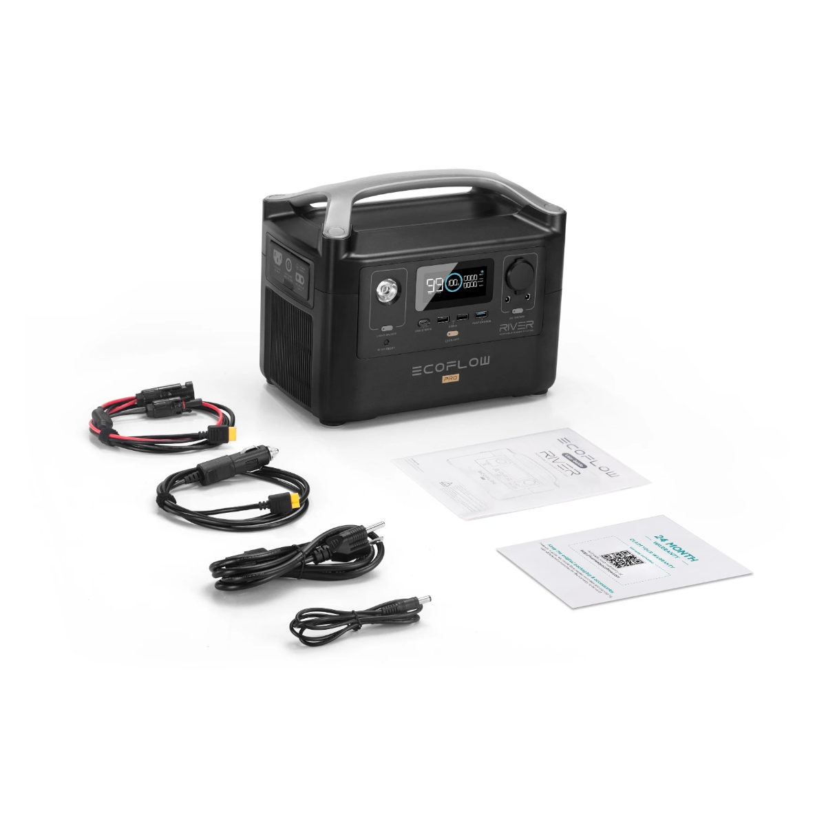 EcoFlow RIVER Pro 720Wh Portable Power Station AC Output Energy Supply for RC Drone Outdoor Camping Emergency