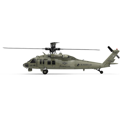 Eachine E200 2.4G 6CH 3D6G System Dual Brushless Direct Drive Motor 1:47 Scale Flybarless RC Helicopter