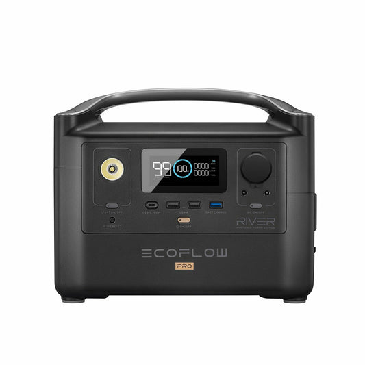 EcoFlow RIVER Pro 720Wh Portable Power Station AC Output Energy Supply for RC Drone Outdoor Camping Emergency
