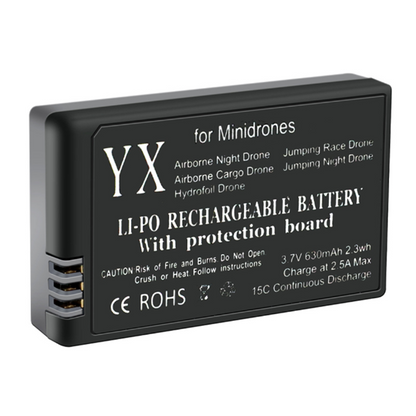 YX 3-in-1 Intelligent Battery Smart Quick Outdoor Charger USB Charging Box Hub for Parrot Mini Drones