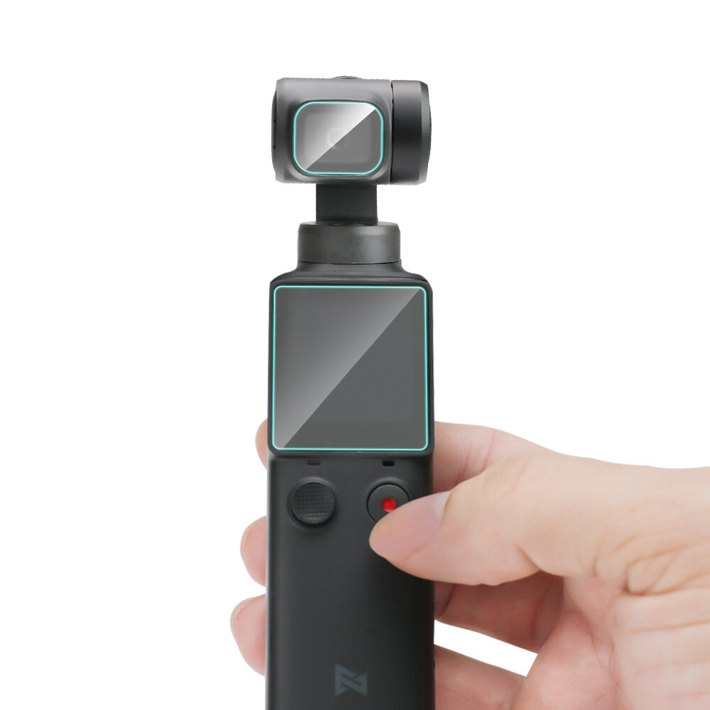 For FIMI PALM Pocket Tempered Glass Screen Film Protective Explosion-proof Film Set for Palm Camera Handheld Gimbal Accessories